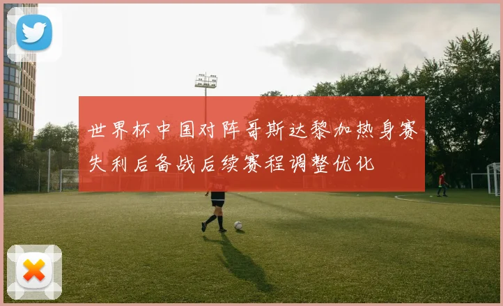 世界杯中国对阵哥斯达黎加热身赛失利后备战后续赛程调整优化